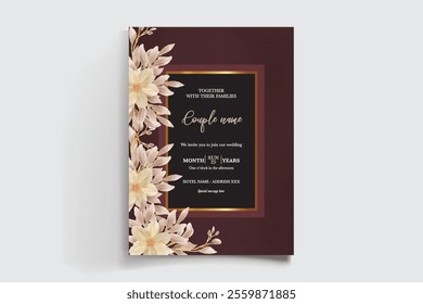 Save the date wedding invitation templates