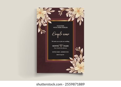 Save the date wedding invitation templates