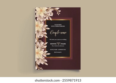 Save the date wedding invitation templates