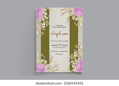 Save the date wedding invitation templates