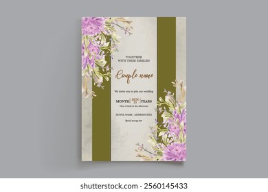 Save the date wedding invitation templates