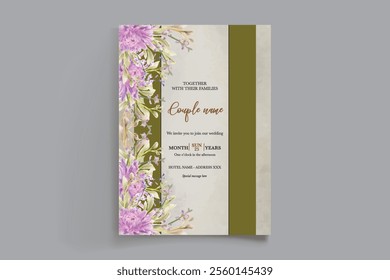 Save the date wedding invitation templates
