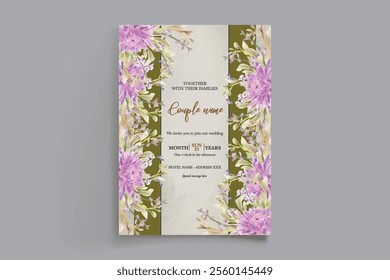 Save the date wedding invitation templates