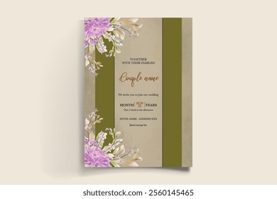 Save the date wedding invitation templates