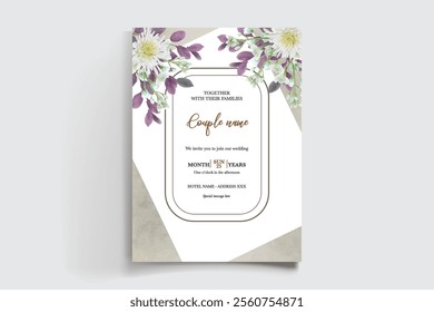 Save the date wedding invitation templates