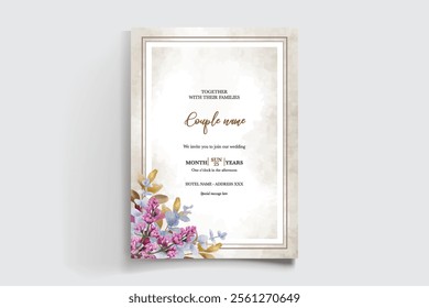 Save the date wedding invitation templates