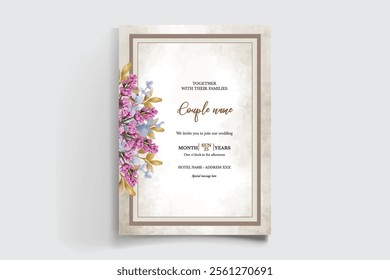 Save the date wedding invitation templates