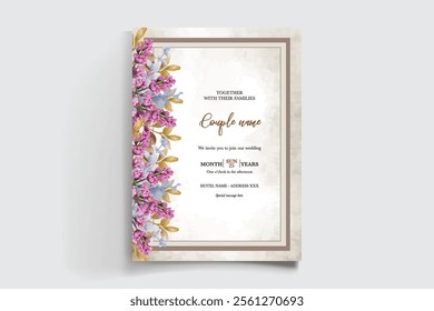 Save the date wedding invitation templates