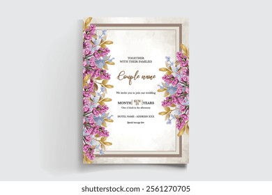 Save the date wedding invitation templates