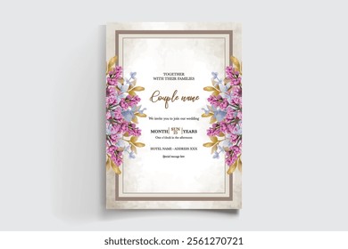 Save the date wedding invitation templates