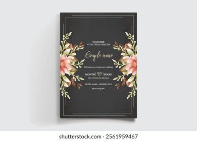 Save the date wedding invitation templates