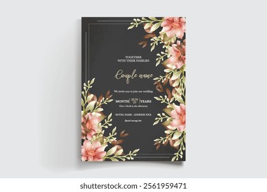 Save the date wedding invitation templates