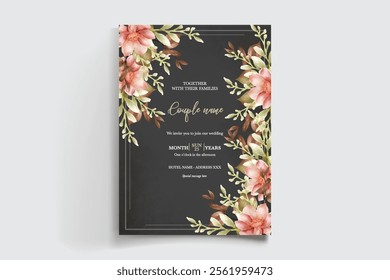 Save the date wedding invitation templates