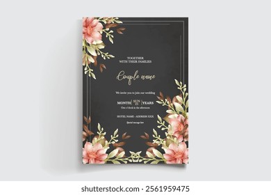 Save the date wedding invitation templates