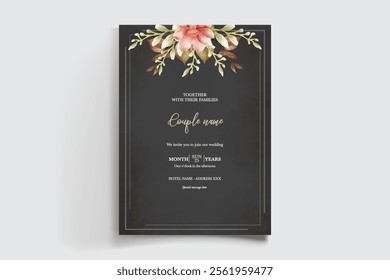 Save the date wedding invitation templates