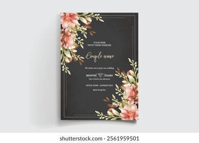 Save the date wedding invitation templates