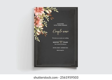 Save the date wedding invitation templates