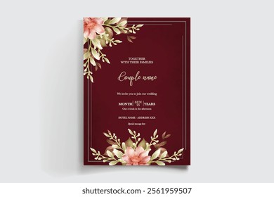 Save the date wedding invitation templates
