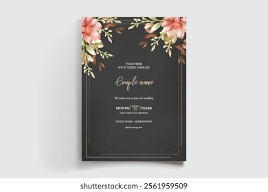Save the date wedding invitation templates