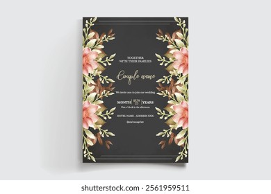 Save the date wedding invitation templates