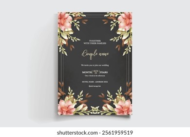 Save the date wedding invitation templates
