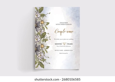 Speichern der Vorlagen für Hochzeitseinladungen
