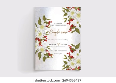 Save the date wedding invitation templates