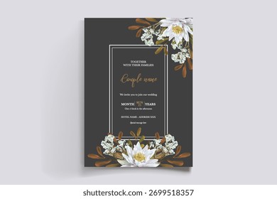 Save the date wedding invitation templates