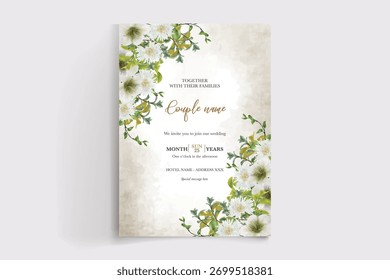 Save the date wedding invitation templates