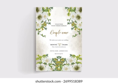 Save the date wedding invitation templates