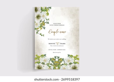 Save the date wedding invitation templates