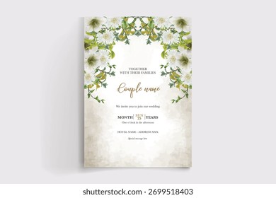 Save the date wedding invitation templates
