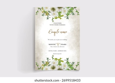Save the date wedding invitation templates