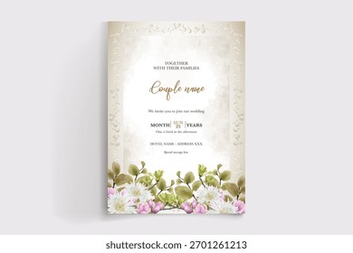 Save the date wedding invitation templates