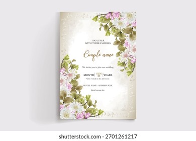 Save the date wedding invitation templates