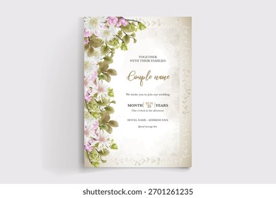 Save the date wedding invitation templates