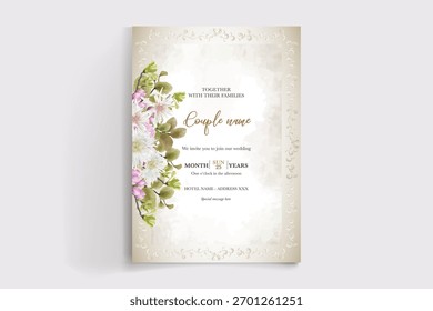 Save the date wedding invitation templates