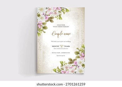 Save the date wedding invitation templates