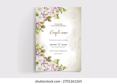 Save the date wedding invitation templates