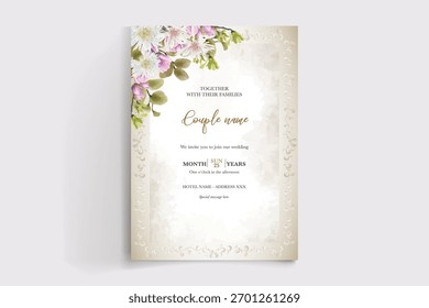Save the date wedding invitation templates