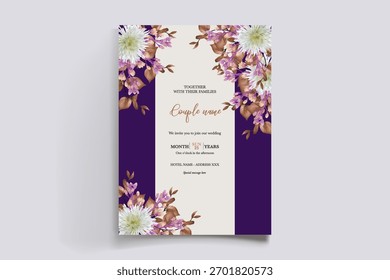 Save the date wedding invitation templates