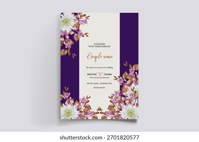 Save the date wedding invitation templates