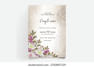 Save the date wedding invitation templates