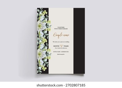 Save the date wedding invitation templates