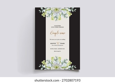 Save the date wedding invitation templates