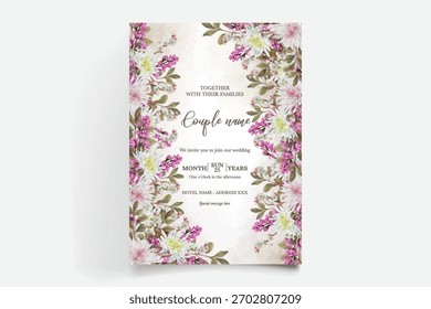 Save the date wedding invitation templates