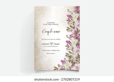 Save the date wedding invitation templates