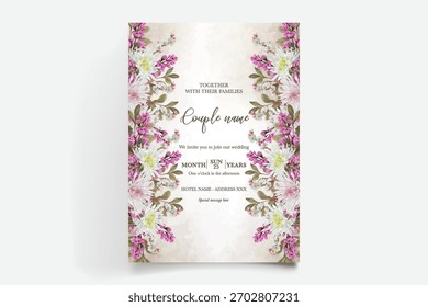 Save the date wedding invitation templates