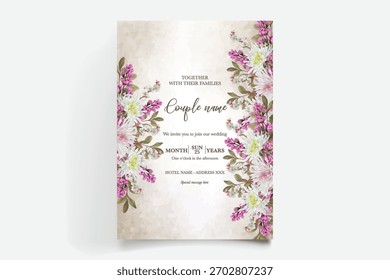 Save the date wedding invitation templates