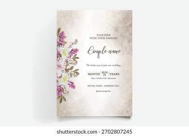 Save the date wedding invitation templates